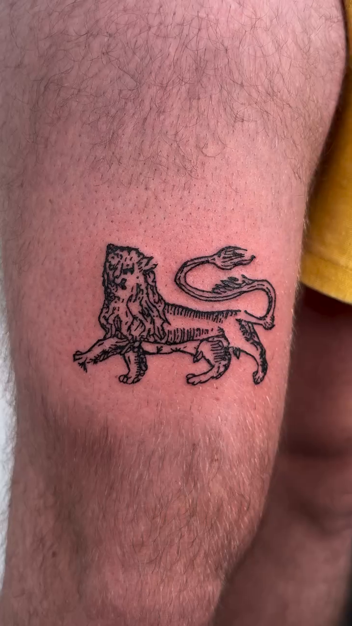Tattoo by @chickpeatattoos — black_and_grey, realism