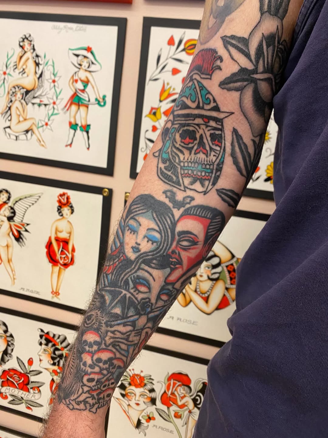 Tattoo by @abbyroseestes — american_traditional, neo_traditional
