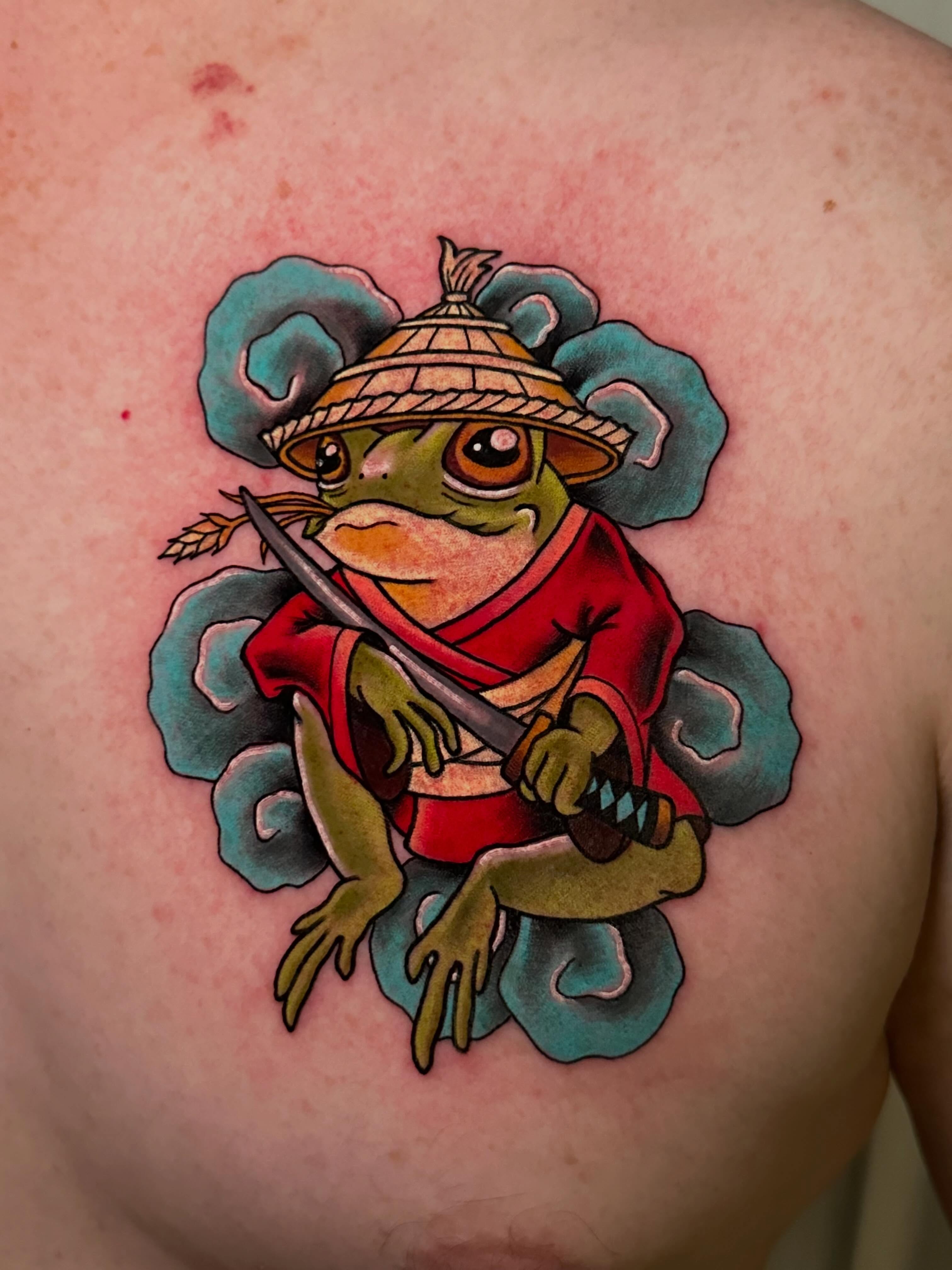 Tattoo by @happycampertattoos โ american_traditional