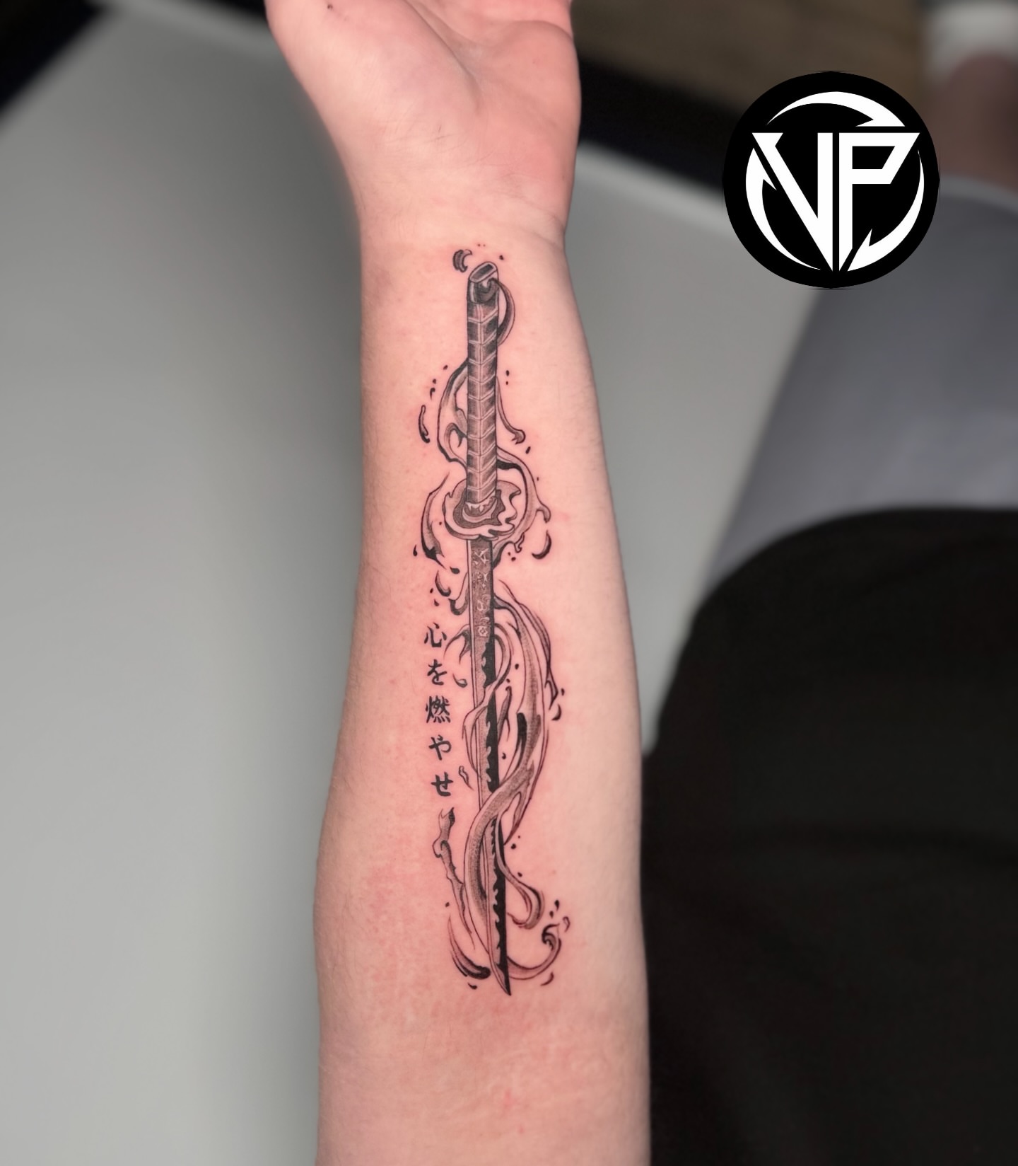 Tattoo by @vu.holistic — black_and_grey