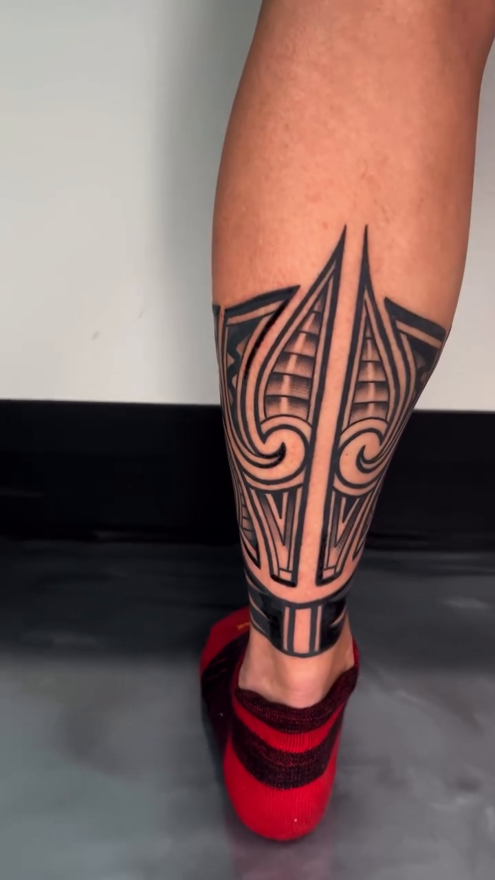 Tattoo by @tattoosbyjordanhunt — tribal, geometric