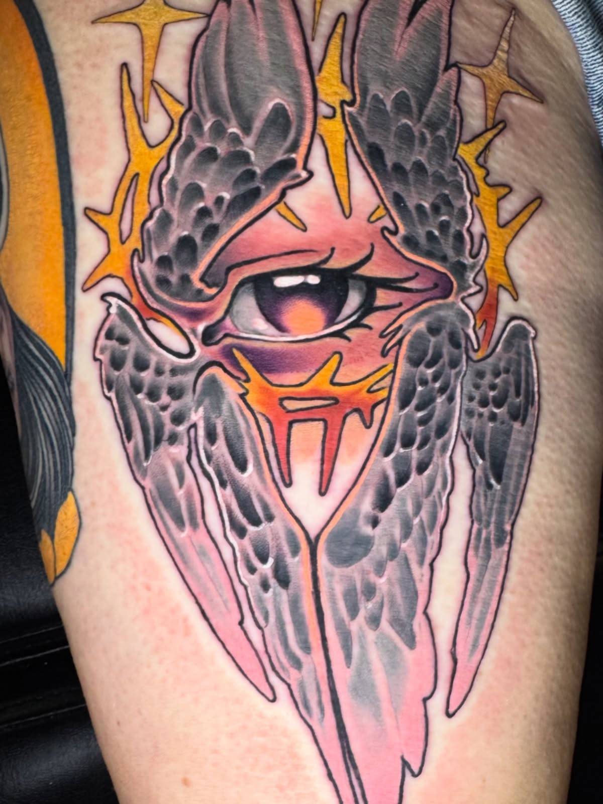 Tattoo by @scuba.steve.tattoos — neo_traditional, dark_realism