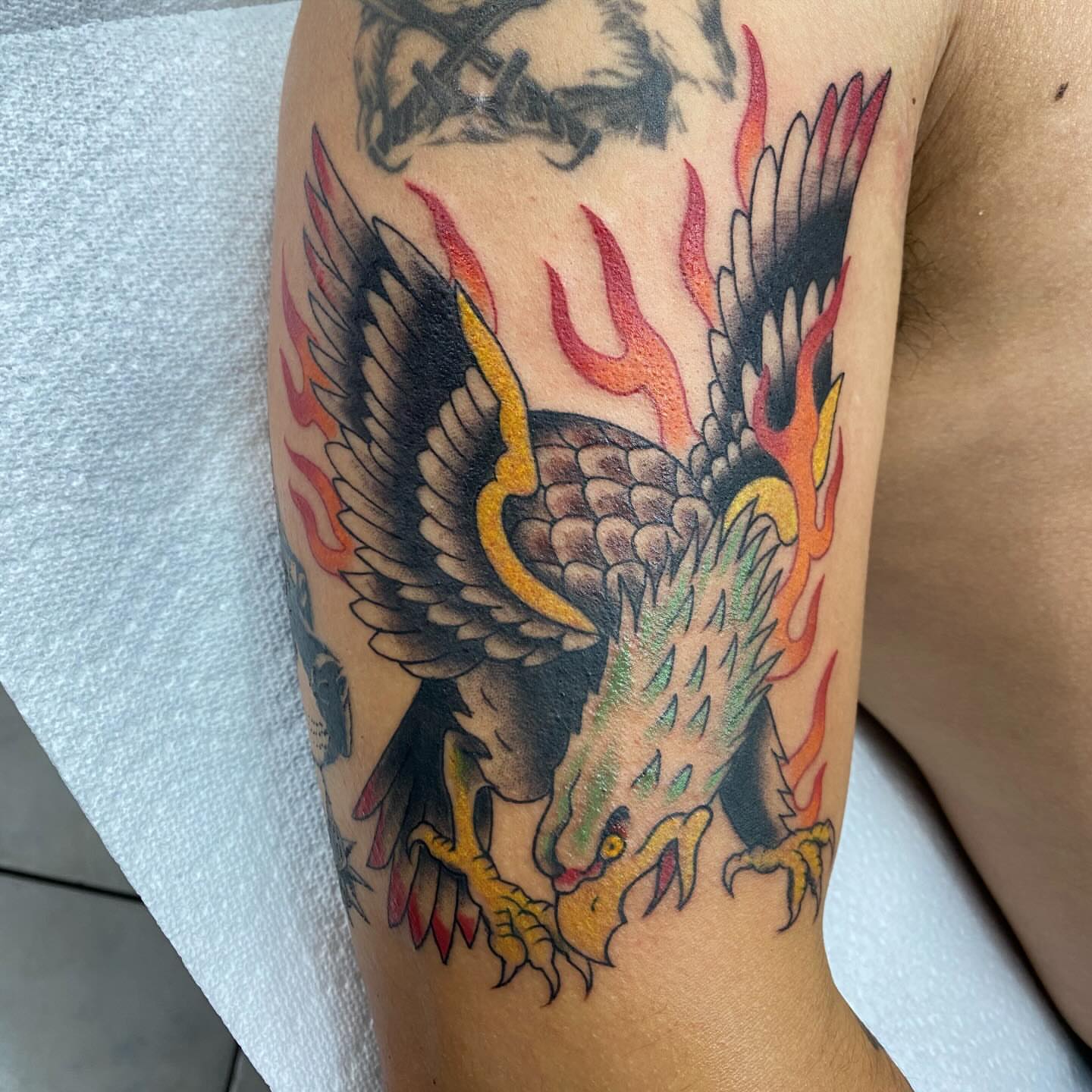 Tattoo by @sc0ttstattoos — american_traditional