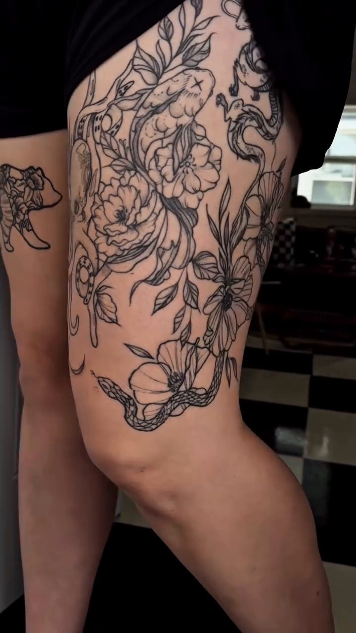 Tattoo by @harleyr_tattoos — japanese_irezumi, black_and_grey
