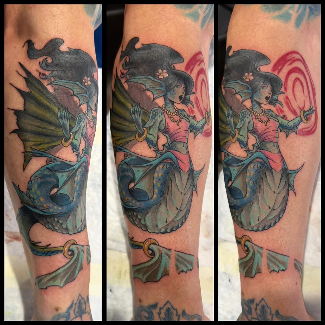 Tattoo by @matthewgtattoos — neo_traditional, realism