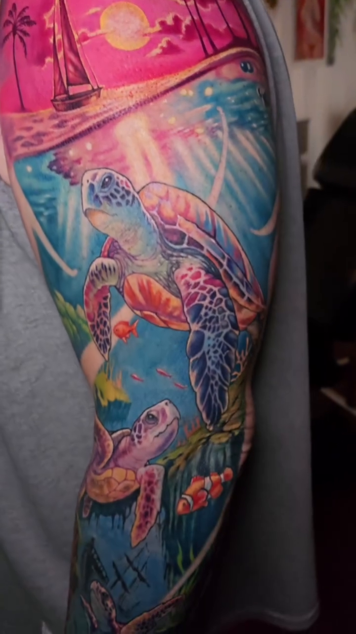 Tattoo by @inkbyrain — realism, watercolor