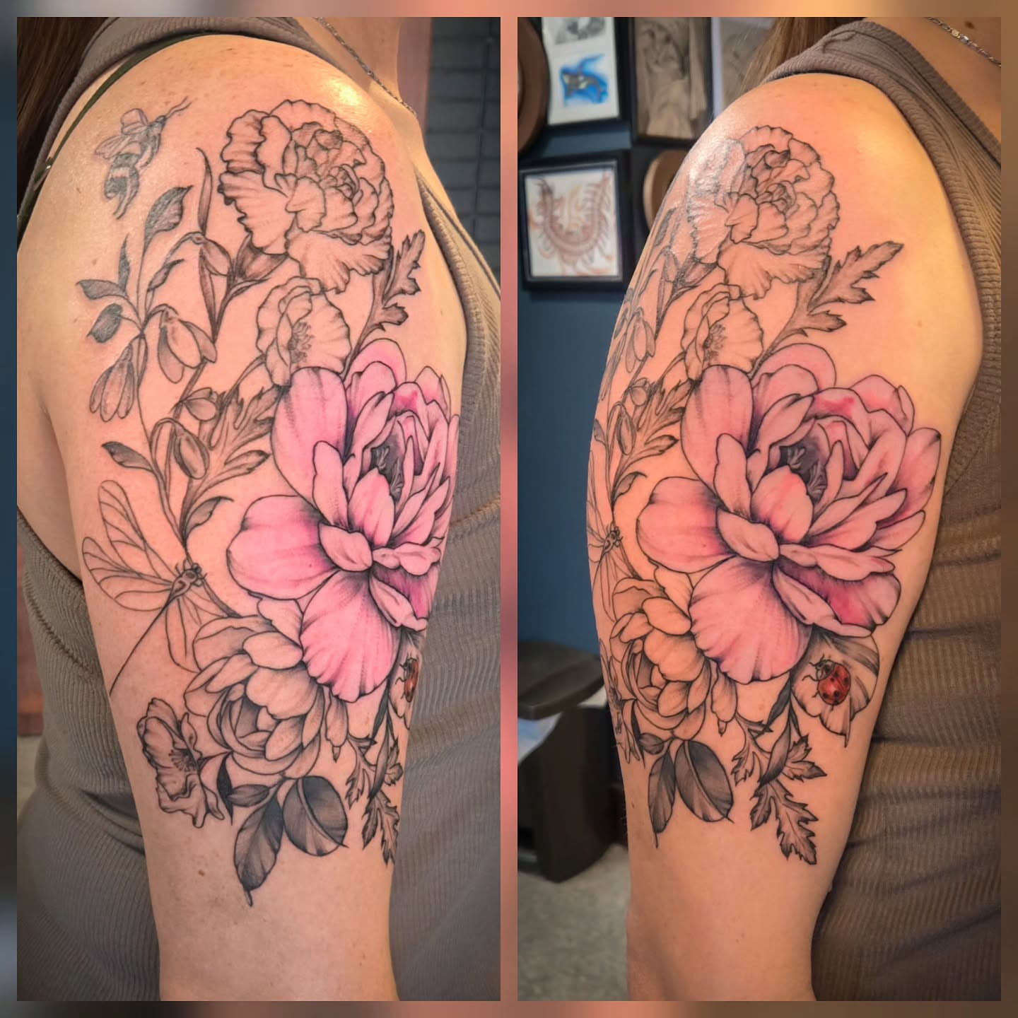 Tattoo by @isolationtattoos — realism, dotwork