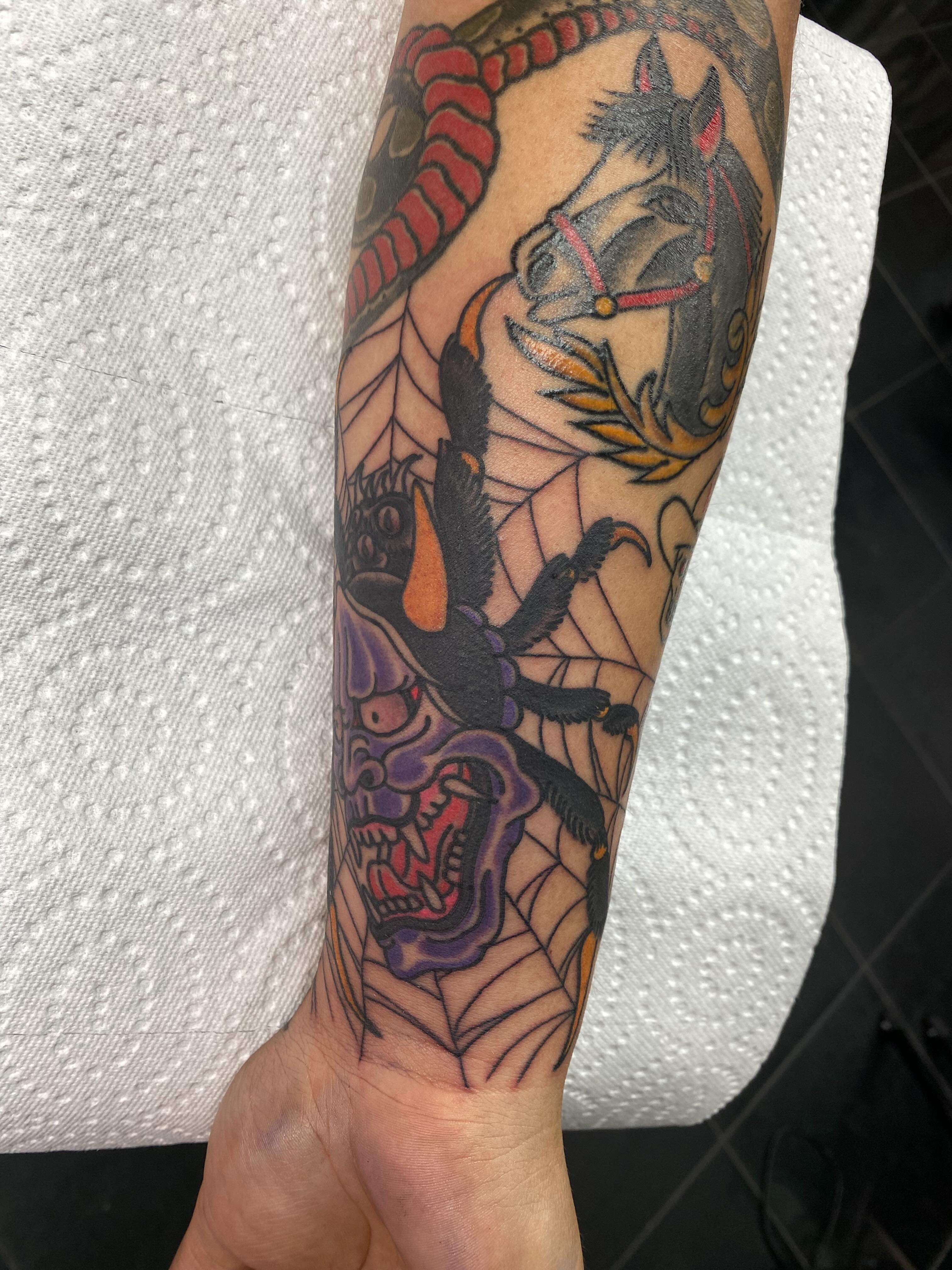 Tattoo by @nathanruffinojr — american_traditional, dark_realism