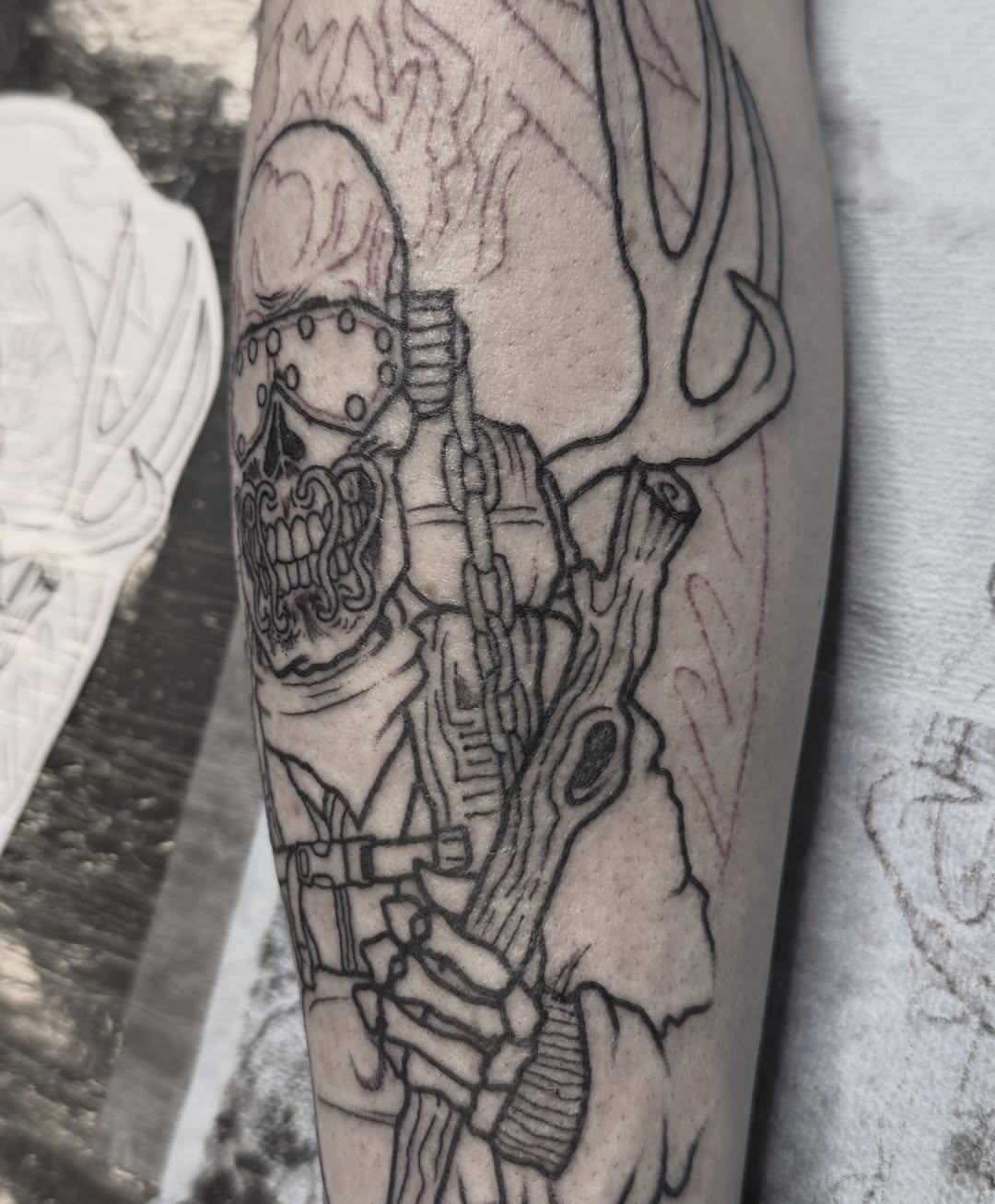 Tattoo by @tattoosbybrooks — black_and_grey
