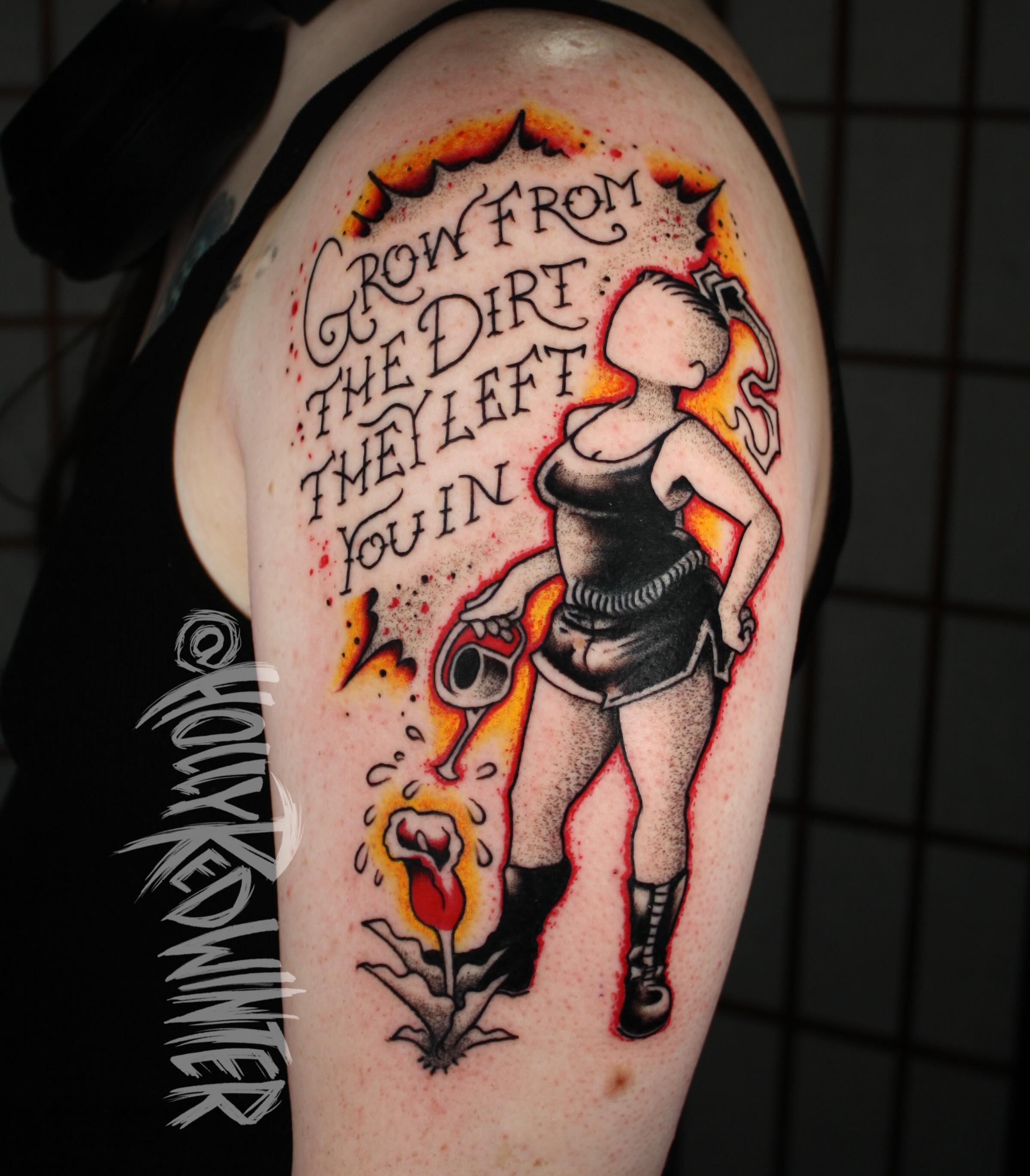 Tattoo by @hollyredwinter — american_traditional
