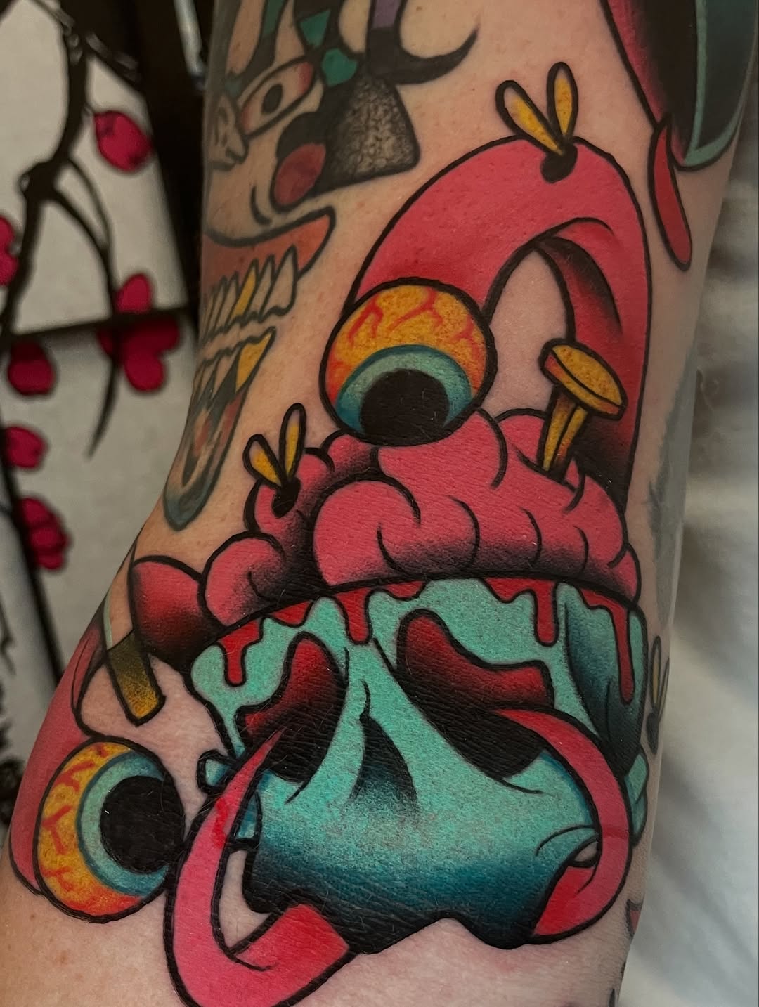 Tattoo by @martyboe โ new_school