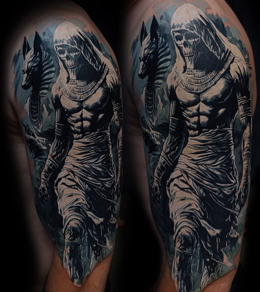 Tattoo by @vladimirlutaev — black_and_grey, realism