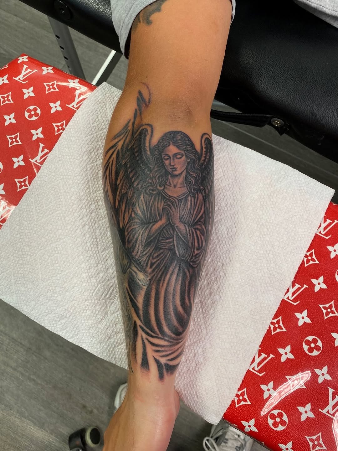 Tattoo by @stilmore_soulz — black_and_grey, realism