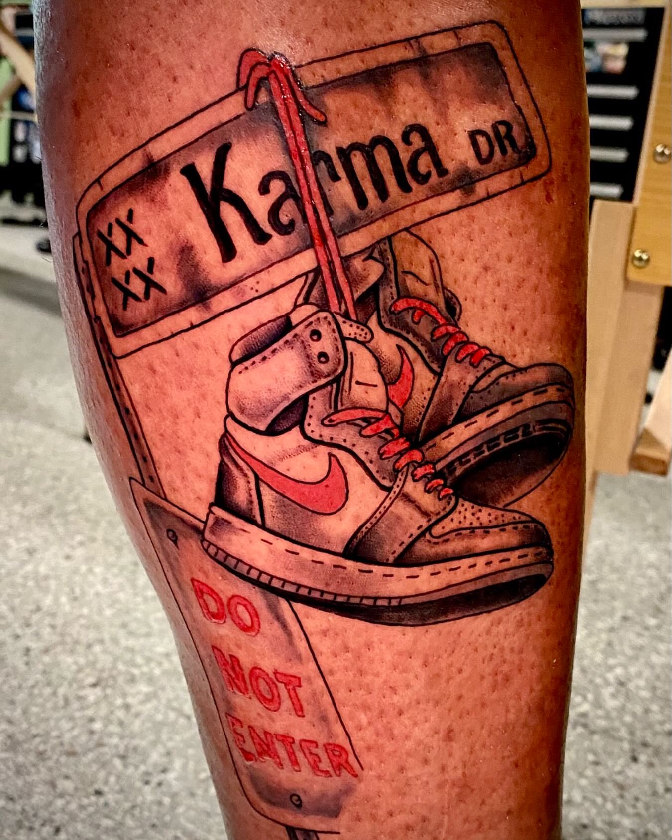 Tattoo by @grumpyoldmantattoos — realism, dotwork