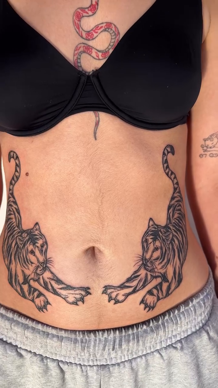 Tattoo by @rosalieocchino — black_and_grey, realism