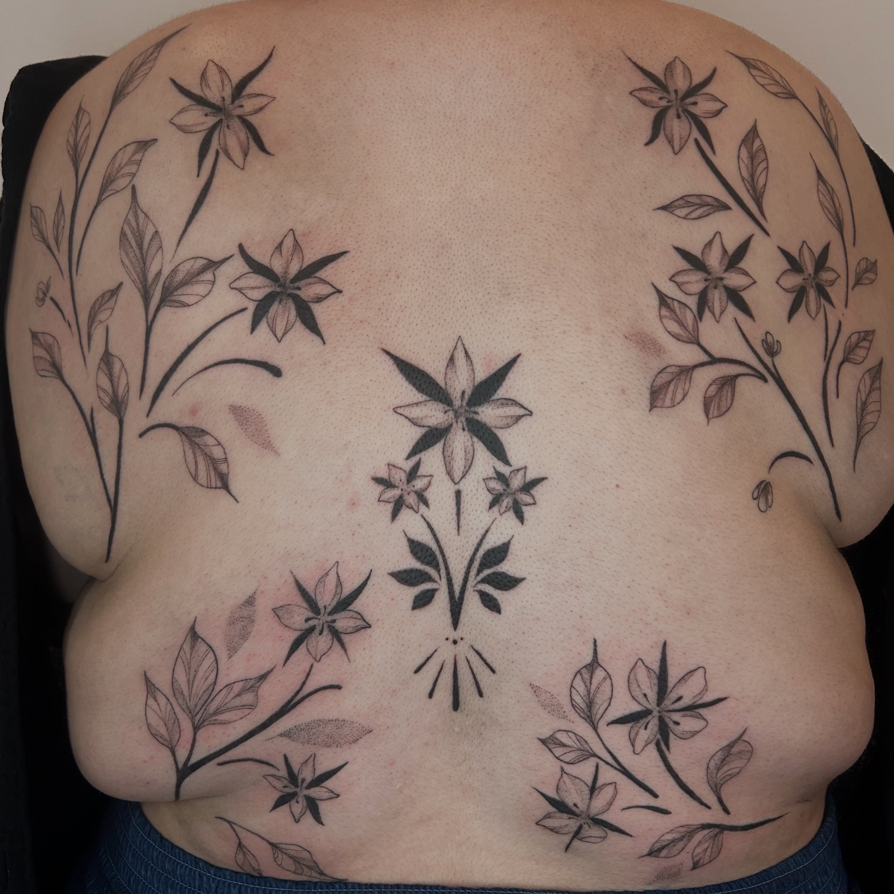 Tattoo by @nomadic.designs β black_and_grey