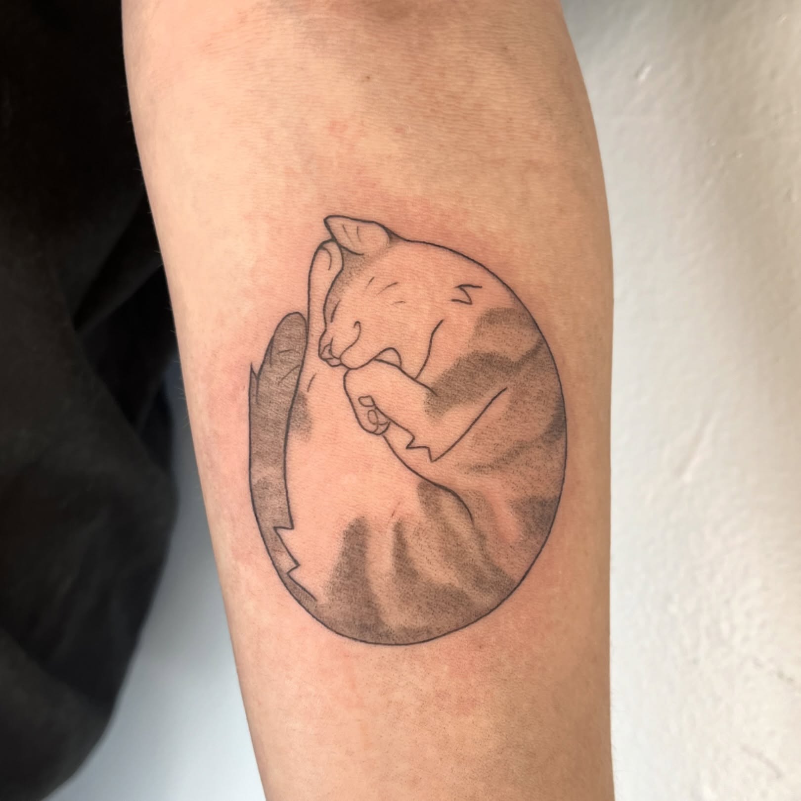 Tattoo by @inkneous — black_and_grey