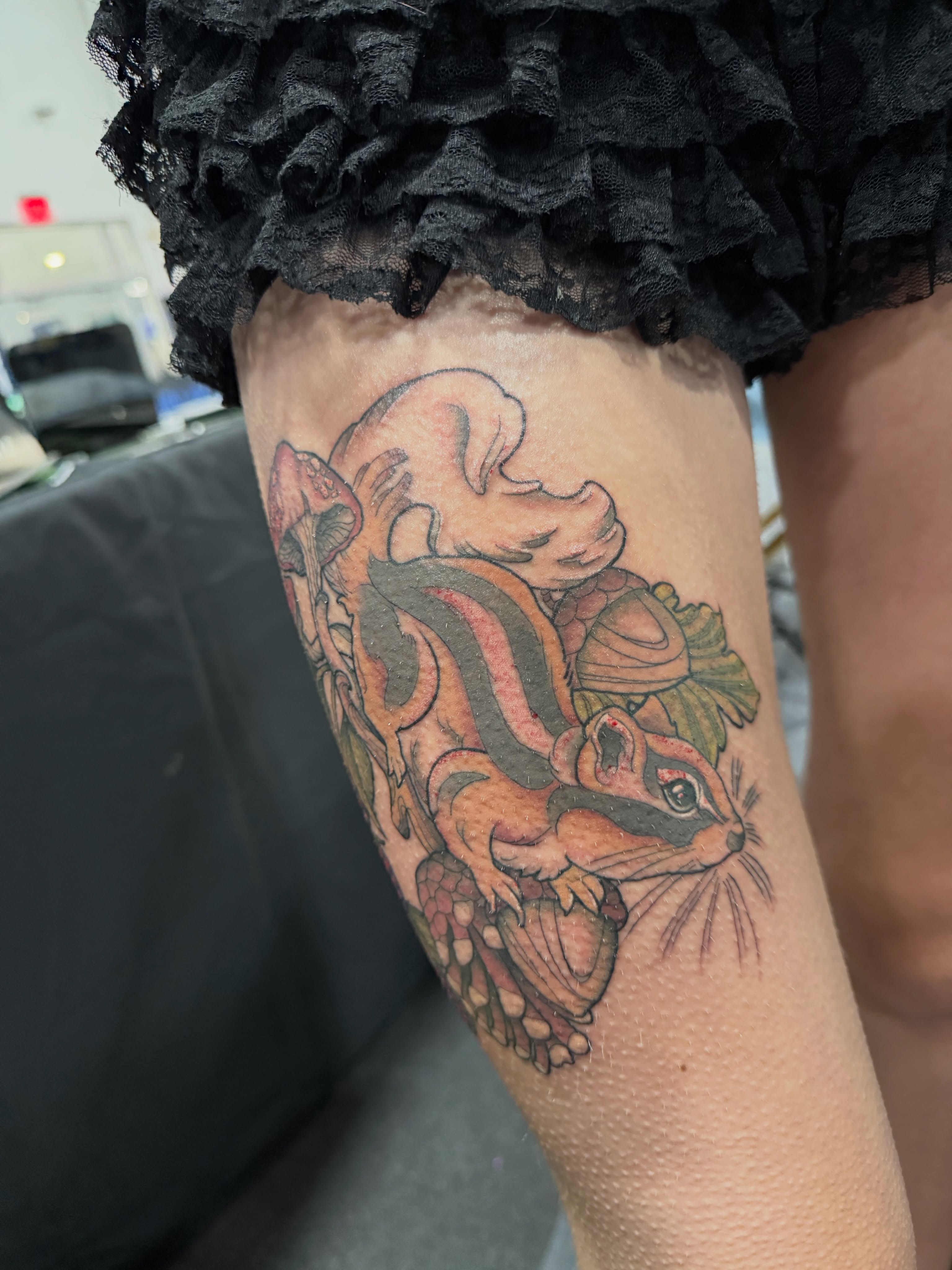 Tattoo by @bfmc_peanut_72 — realism