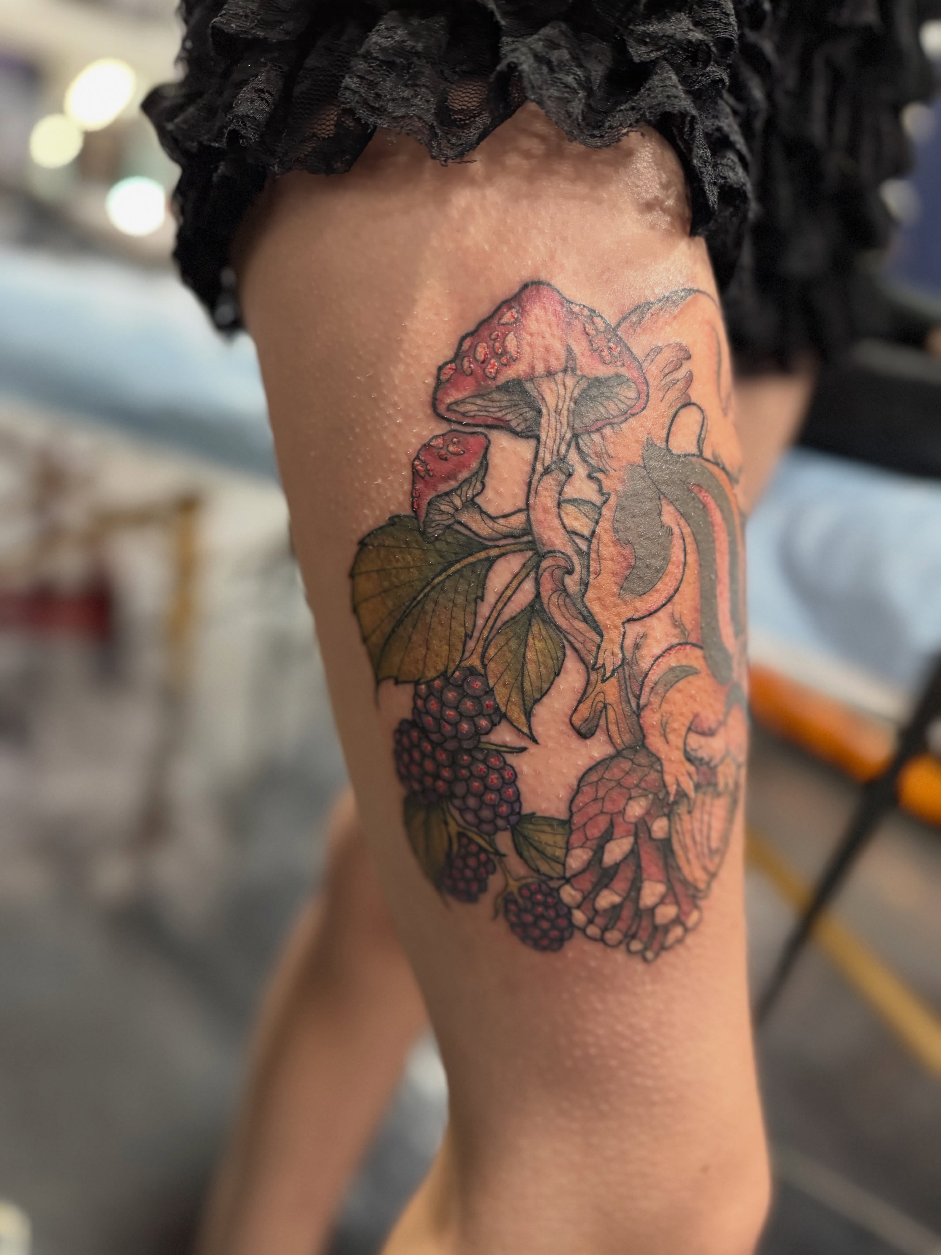 Tattoo by @bfmc_peanut_72 — new_school, realism