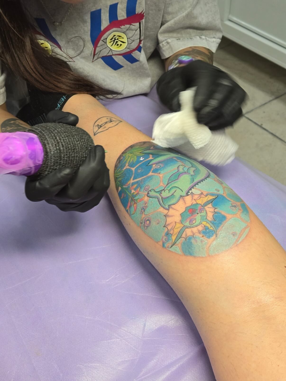 Tattoo by @azarathtattoos — new_school, illustrative