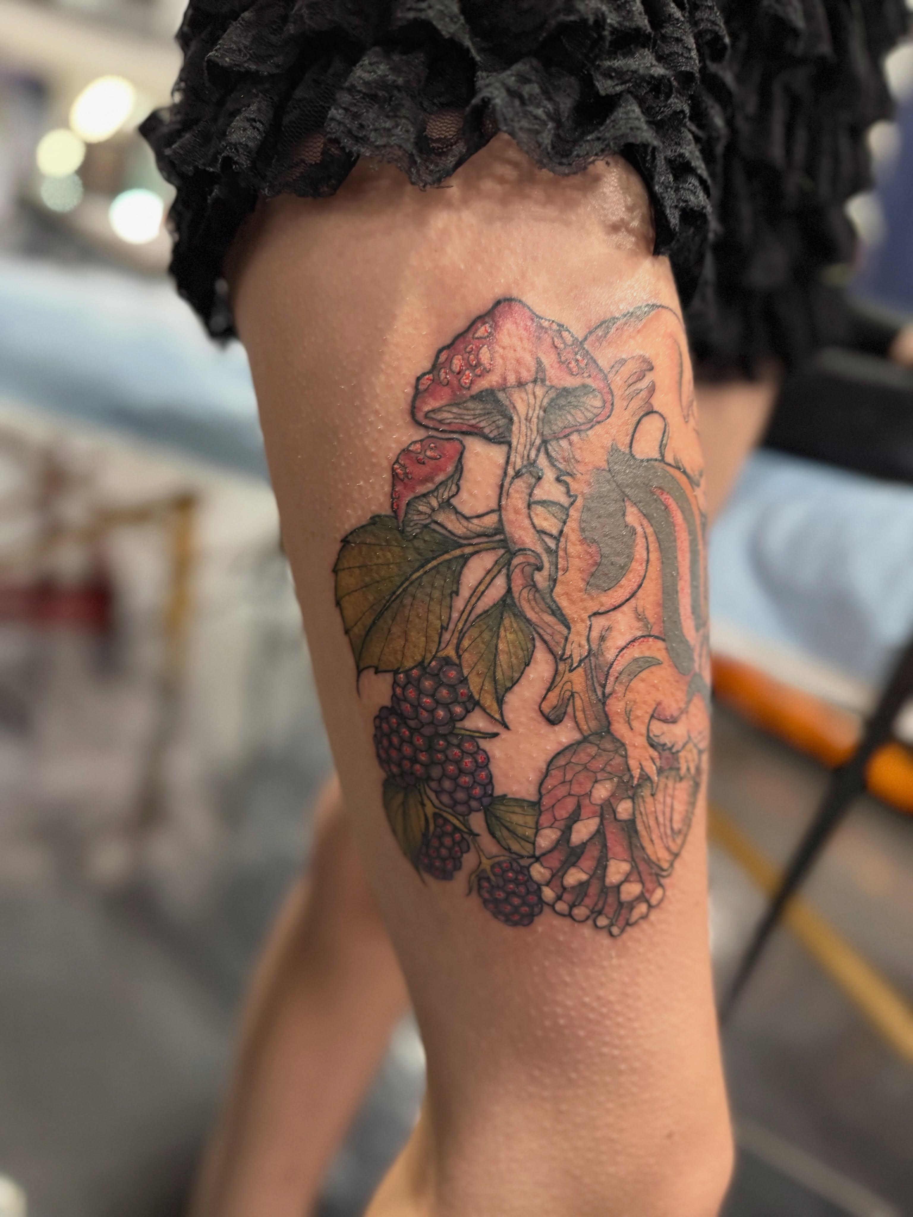 Tattoo by @bfmc_peanut_72 — realism
