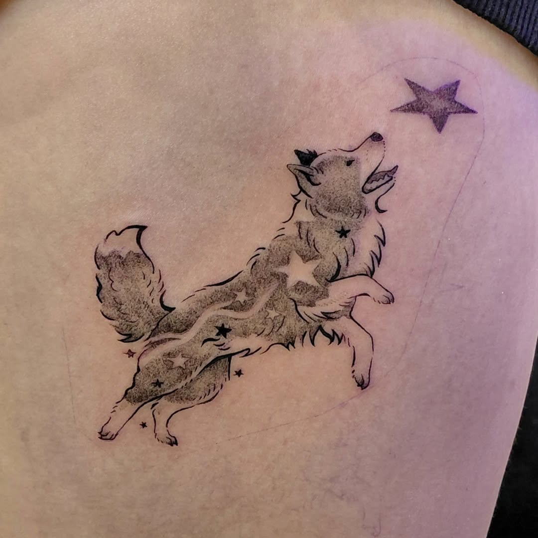 Tattoo by @antisocialinks — black_and_grey