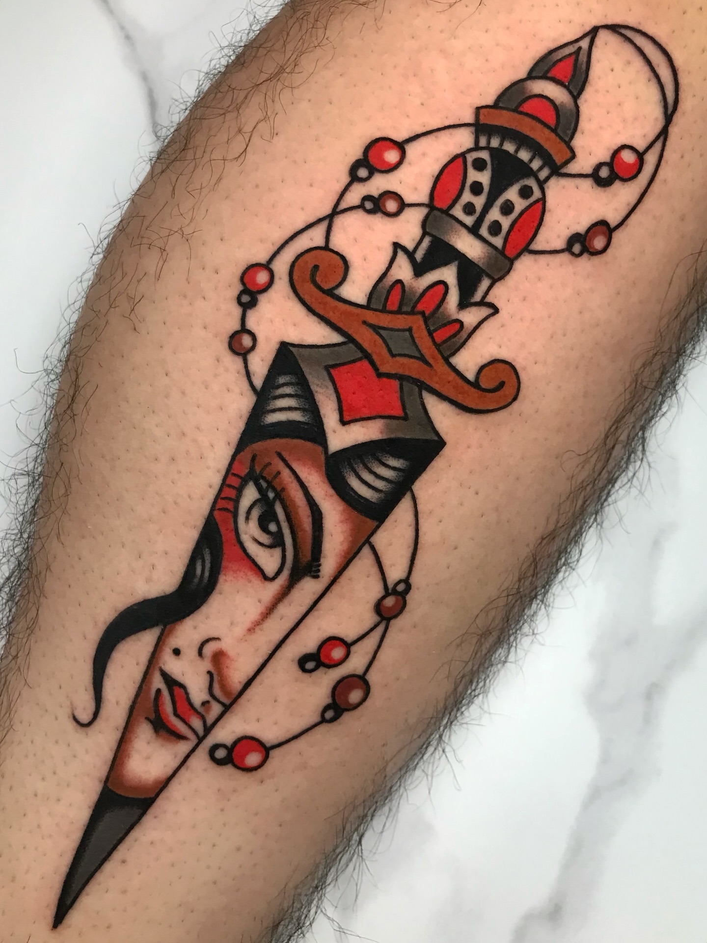 Tattoo by @angelwesttattoo — american_traditional