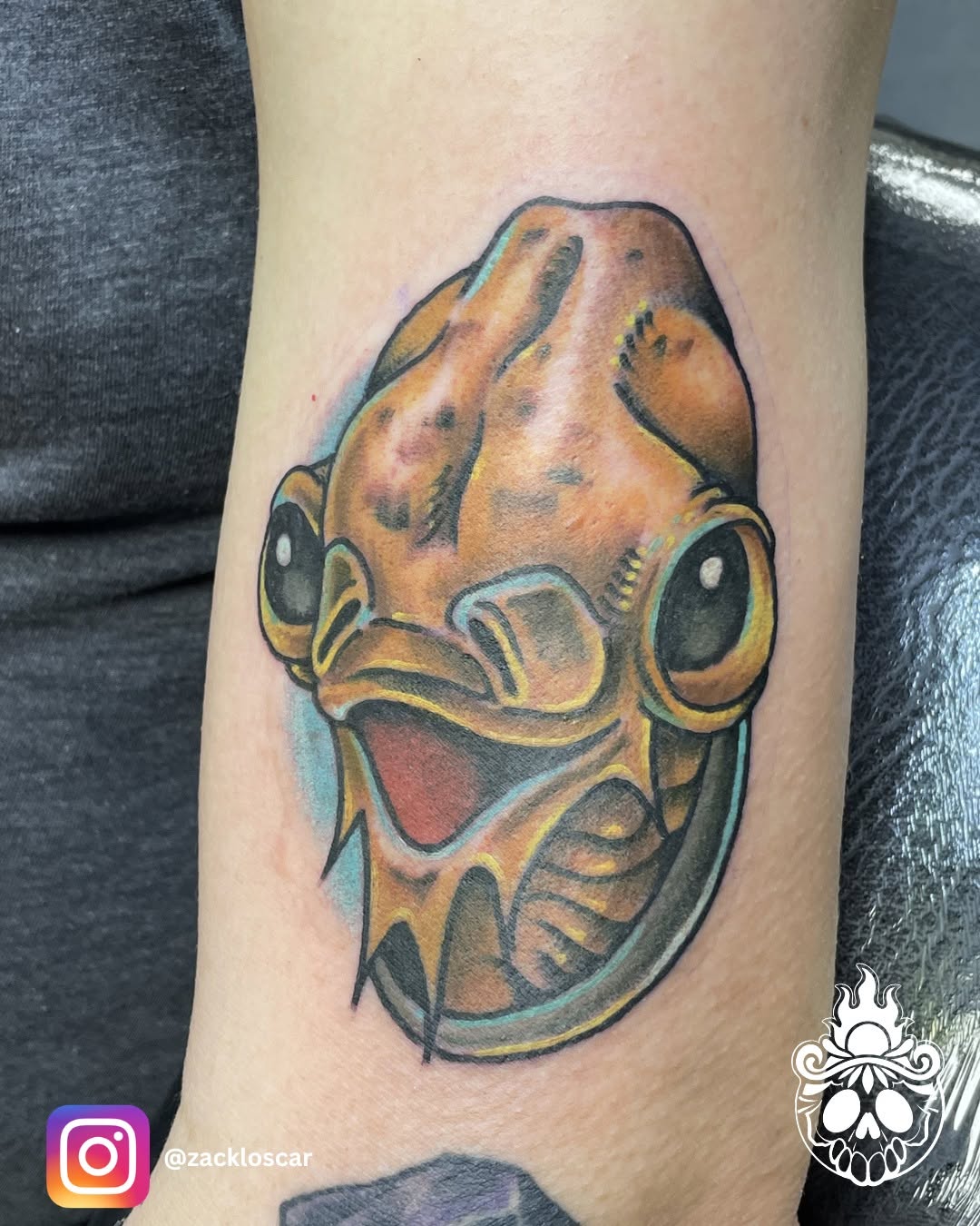 Tattoo by @angrygnometattoo — new_school