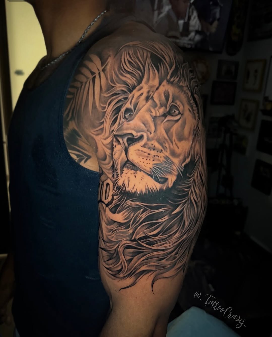 Tattoo by @_tattoocrazy_ — realism, black_and_grey