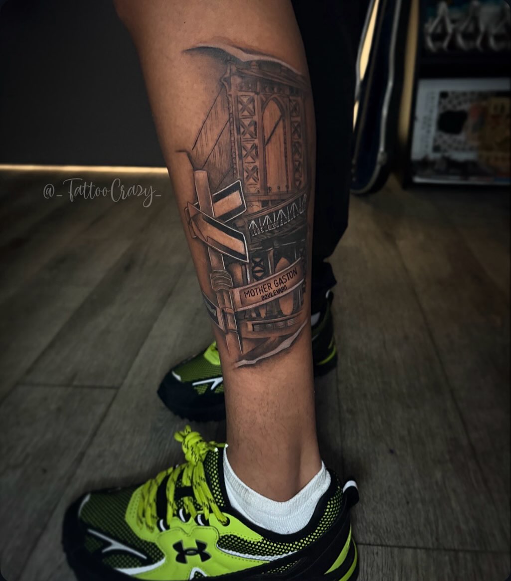 Tattoo by @_tattoocrazy_ — realism, black_and_grey
