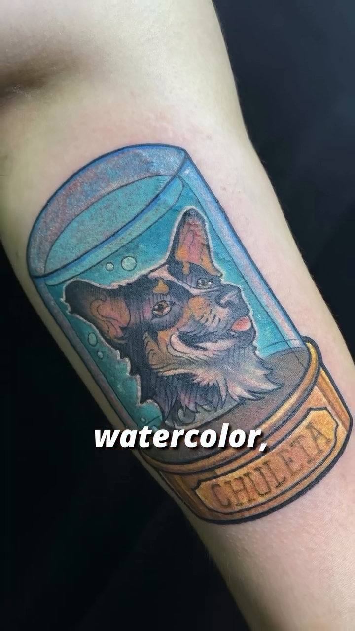 Tattoo by @jordanmtattoo — watercolor, fine_line