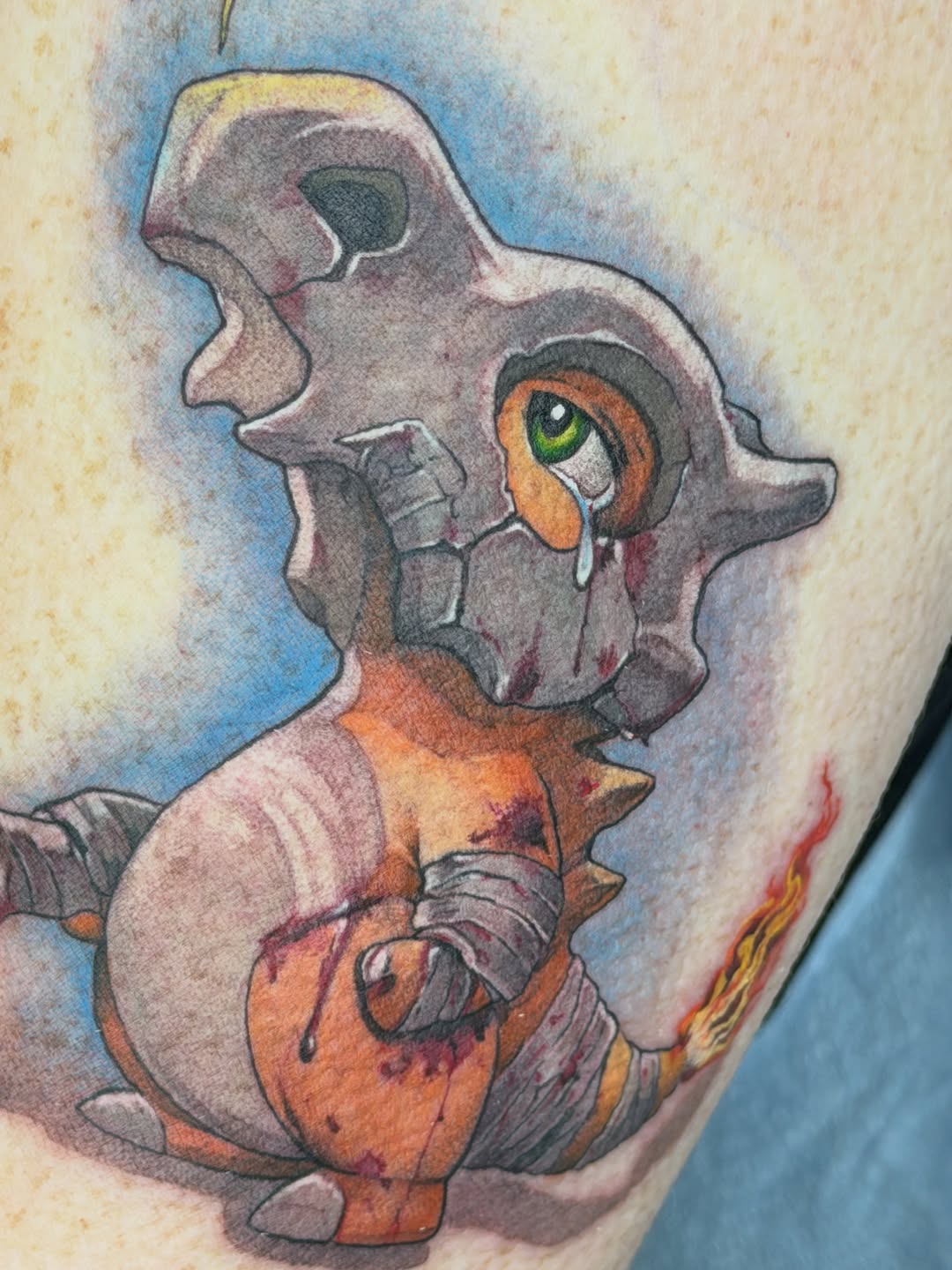Tattoo by @melrosearttt — anime, realism