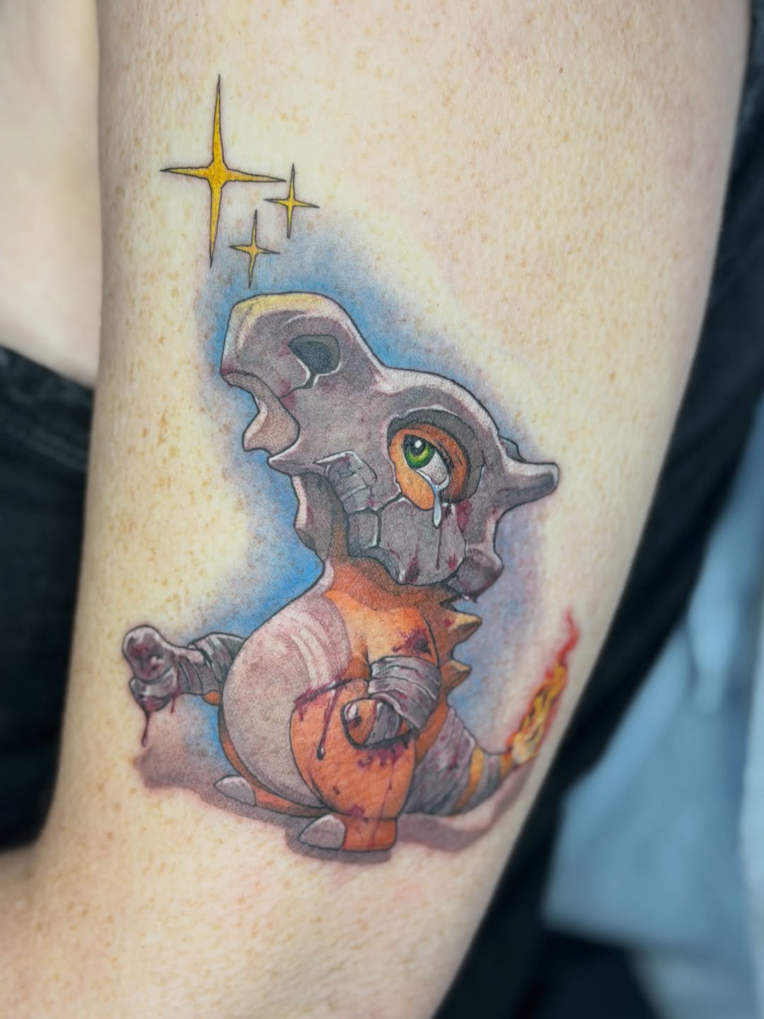Tattoo by @melrosearttt — anime, realism