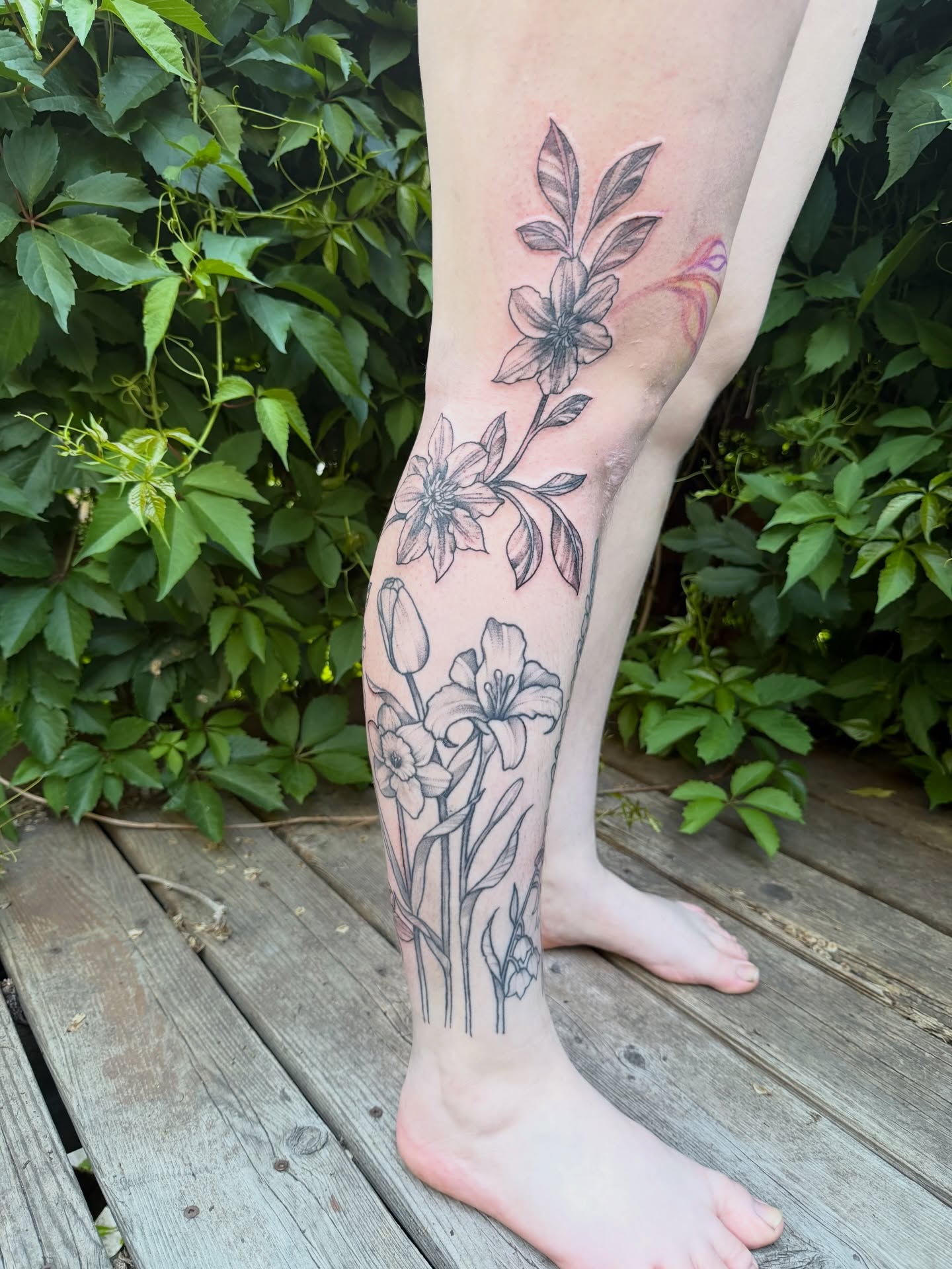 Tattoo by @chaotic_zen_arts — black_and_grey