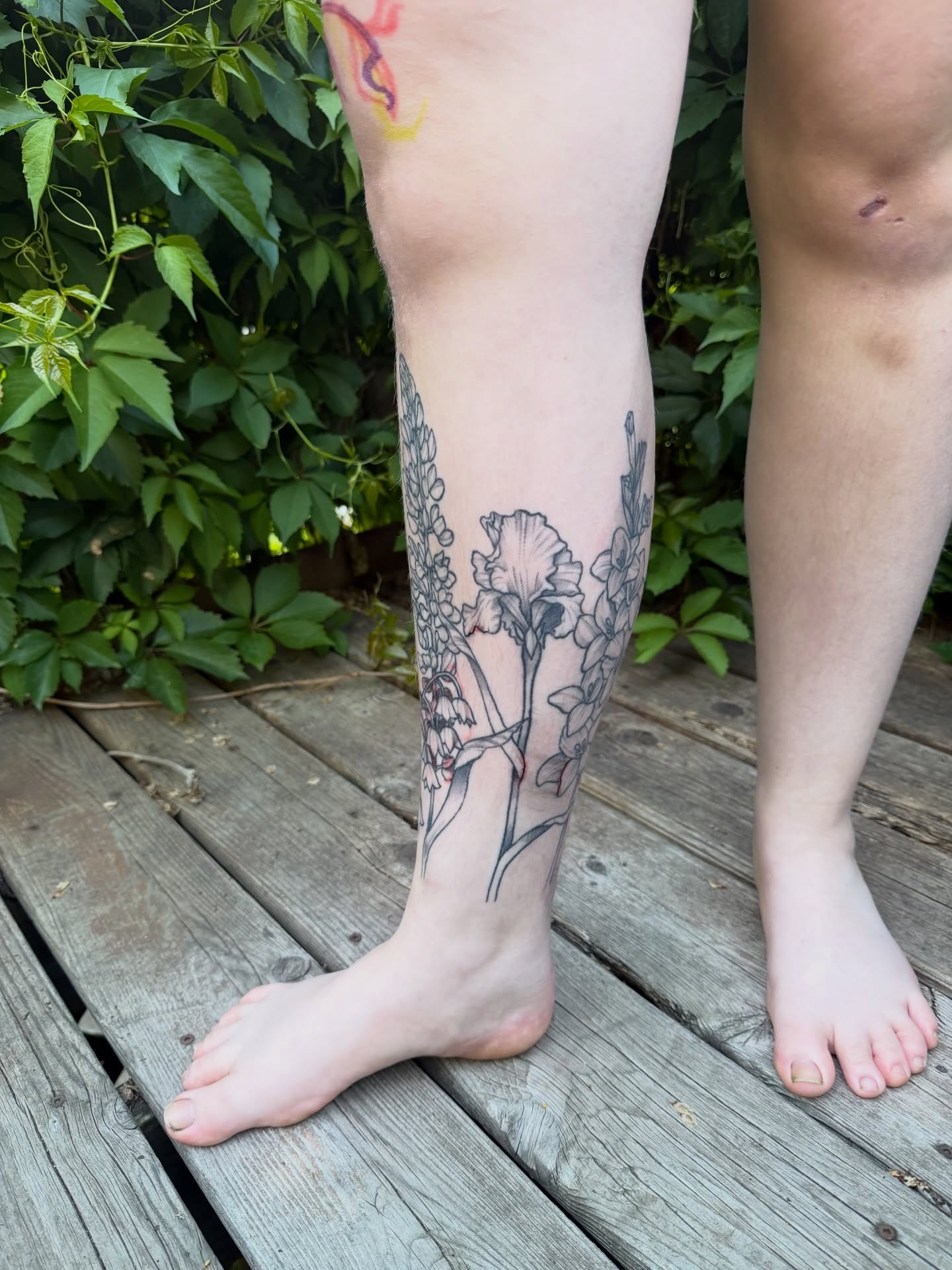 Tattoo by @chaotic_zen_arts — black_and_grey