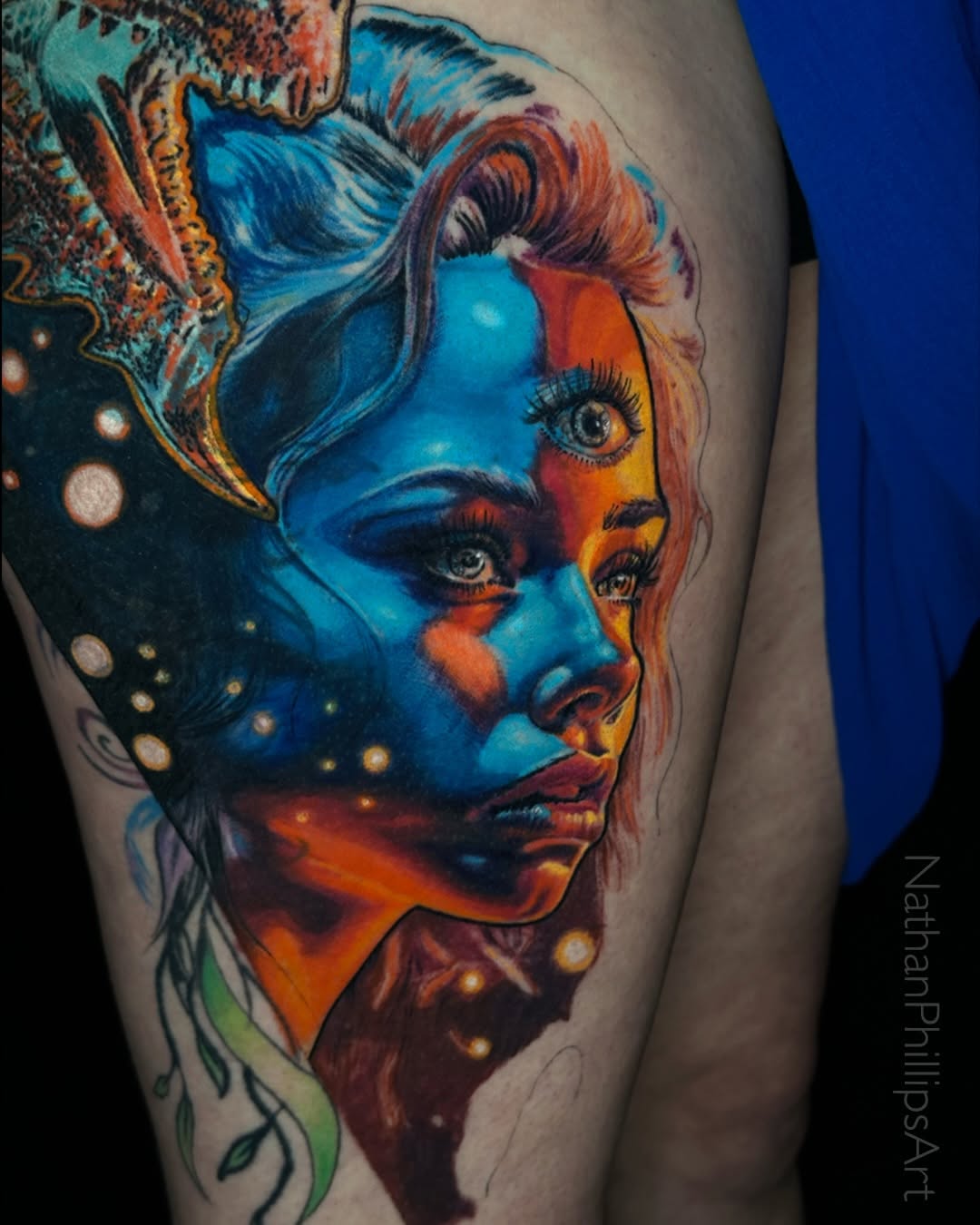 Tattoo by @nathanphillips_art — realism, trash_polka