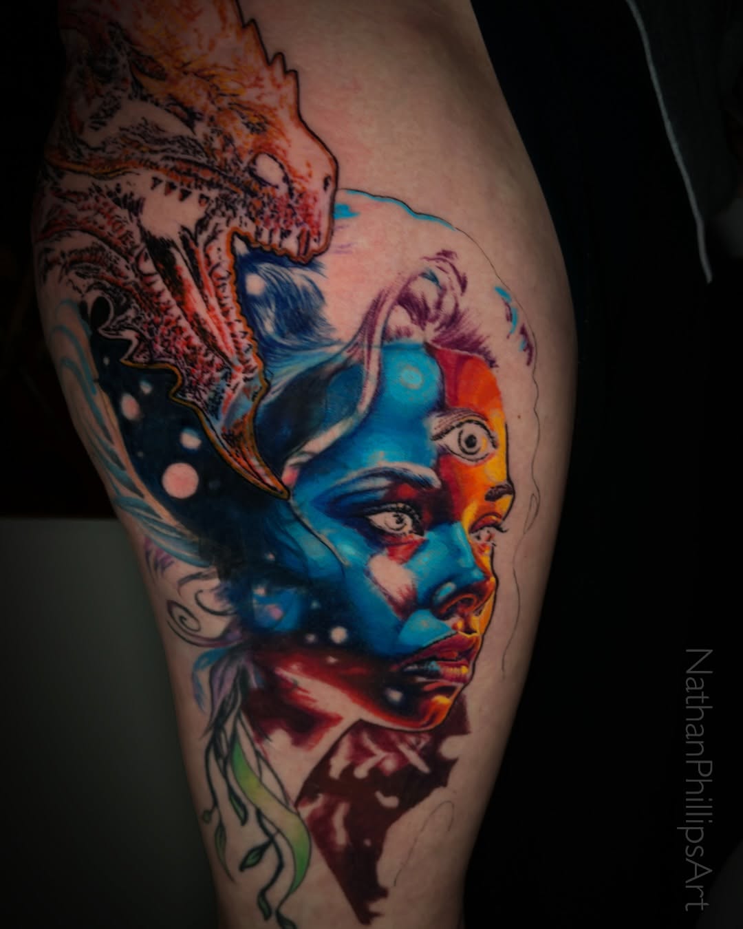 Tattoo by @nathanphillips_art — realism, trash_polka