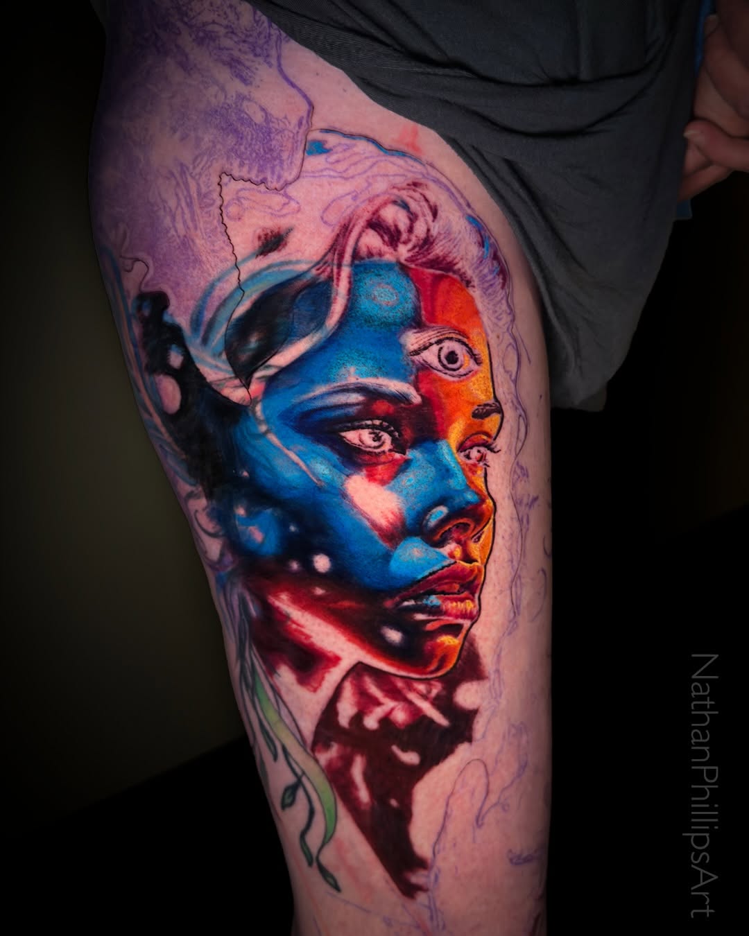 Tattoo by @nathanphillips_art — realism, trash_polka