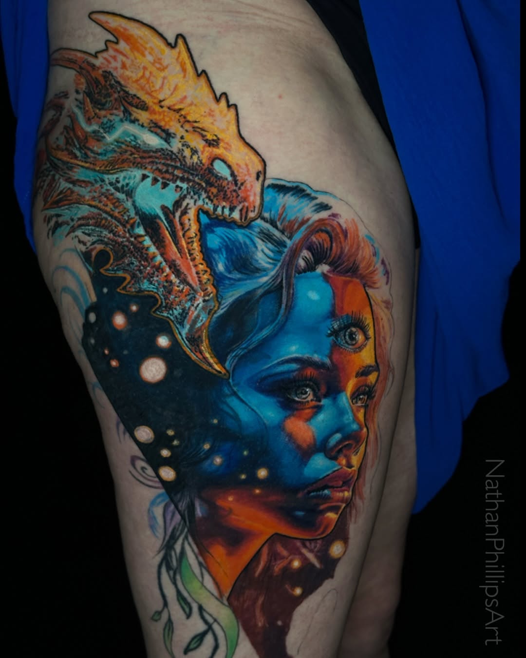 Tattoo by @nathanphillips_art — realism, dark_realism