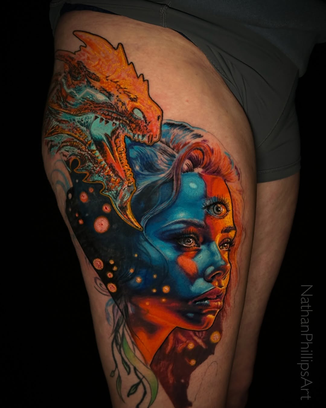 Tattoo by @nathanphillips_art — realism, dark_realism