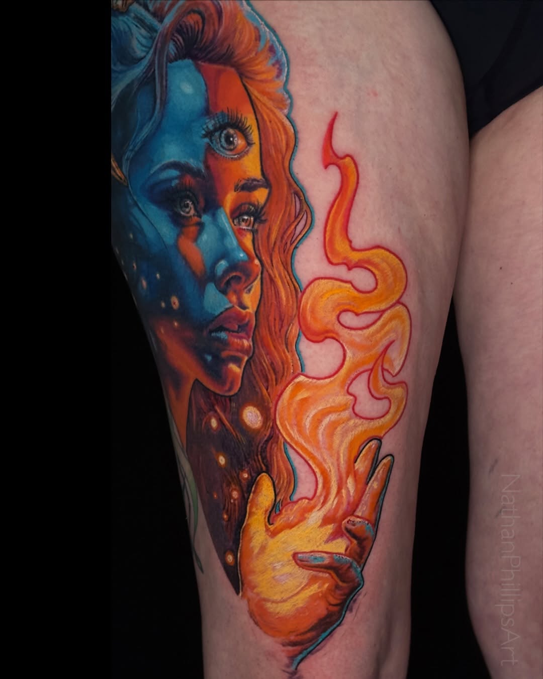 Tattoo by @nathanphillips_art — realism, trash_polka