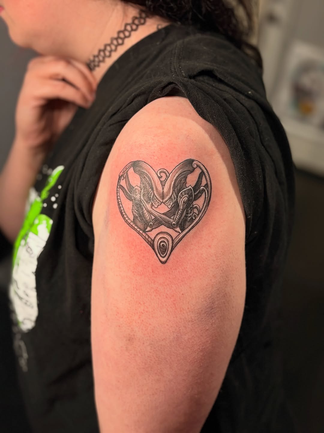 Tattoo by @sladesink — black_and_grey, realism