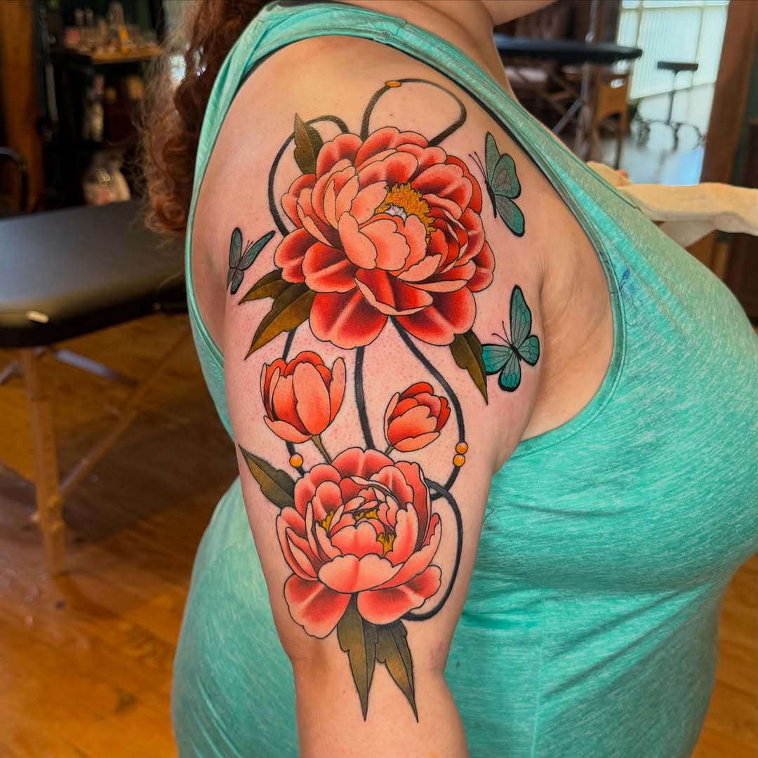 Tattoo by @nathan_thomas_tattoos — neo_traditional, japanese_irezumi