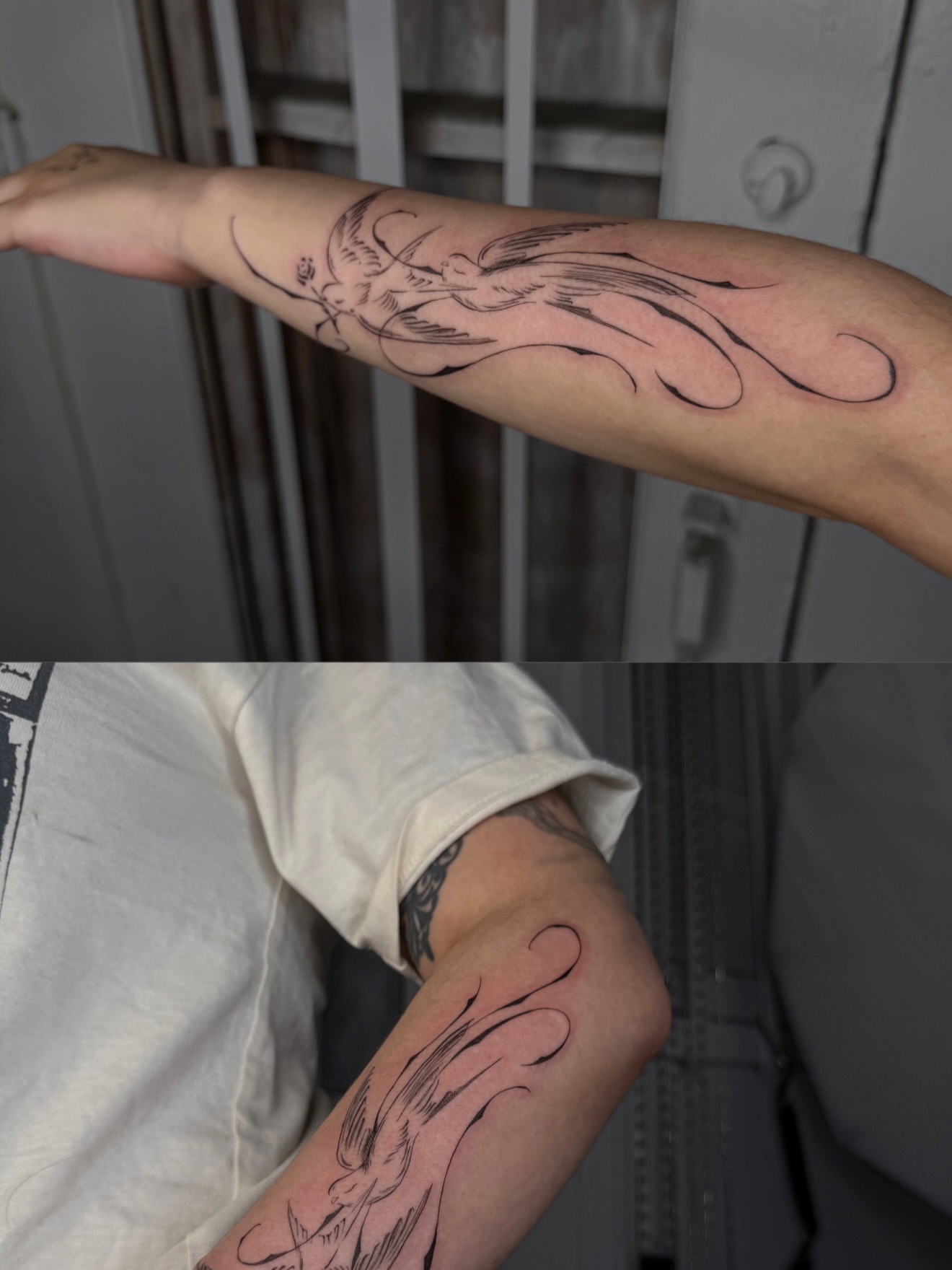Tattoo by @druzyjewel — black_and_grey