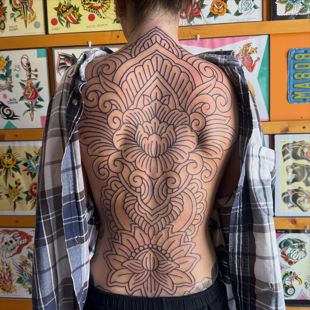 Tattoo by @tsmtattoo — ornamental, blackwork