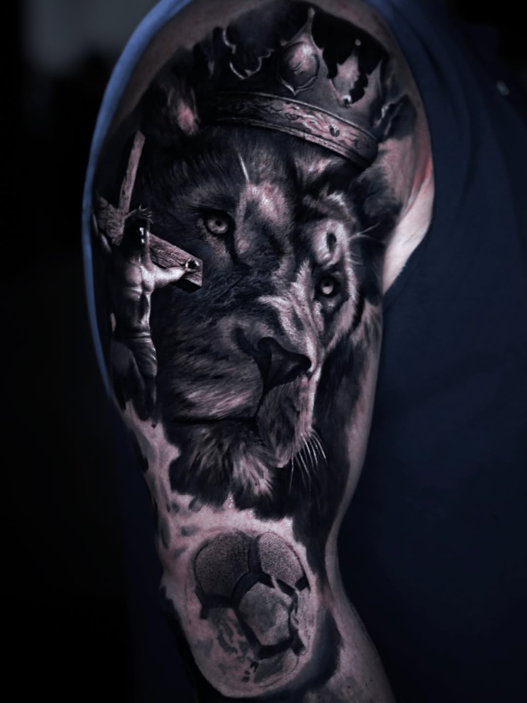 Tattoo by @rene_artt — realism, black_and_grey