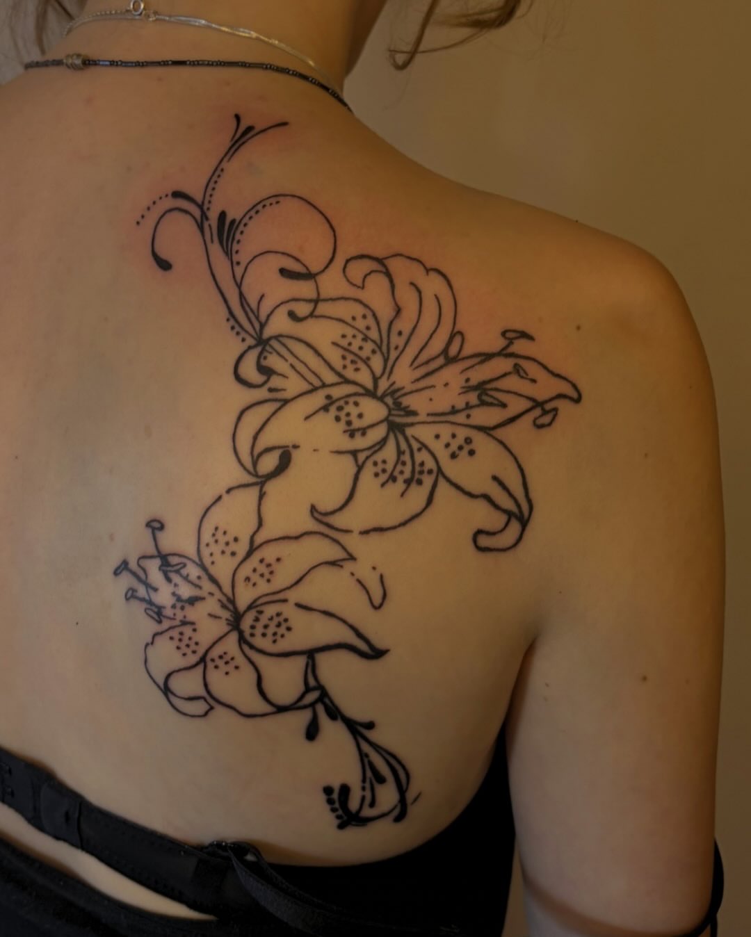Tattoo by @cupidstunts__ — black_and_grey