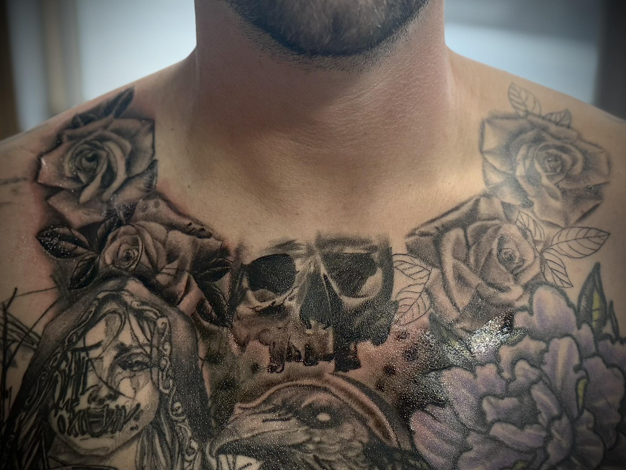 Tattoo by @tattoos_by_sean_michael — black_and_grey, realism