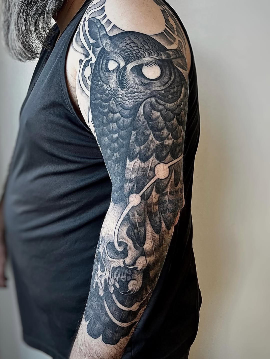 Tattoo by @samanthacastrovinci — black_and_grey, realism