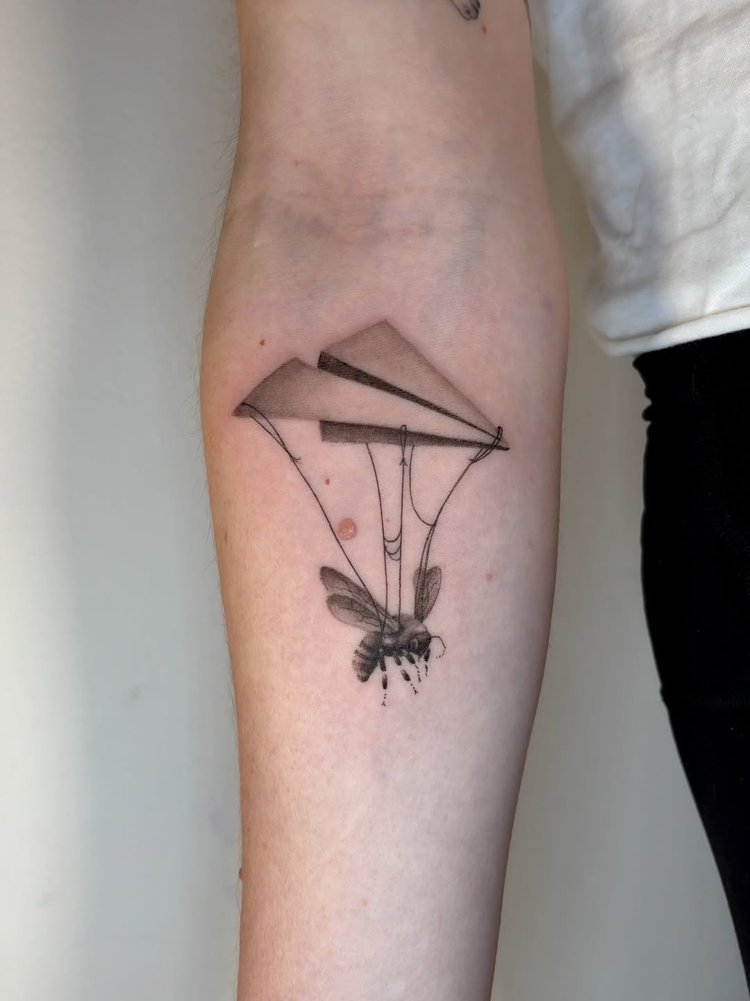 Tattoo by @danithedavinci — black_and_grey, realism